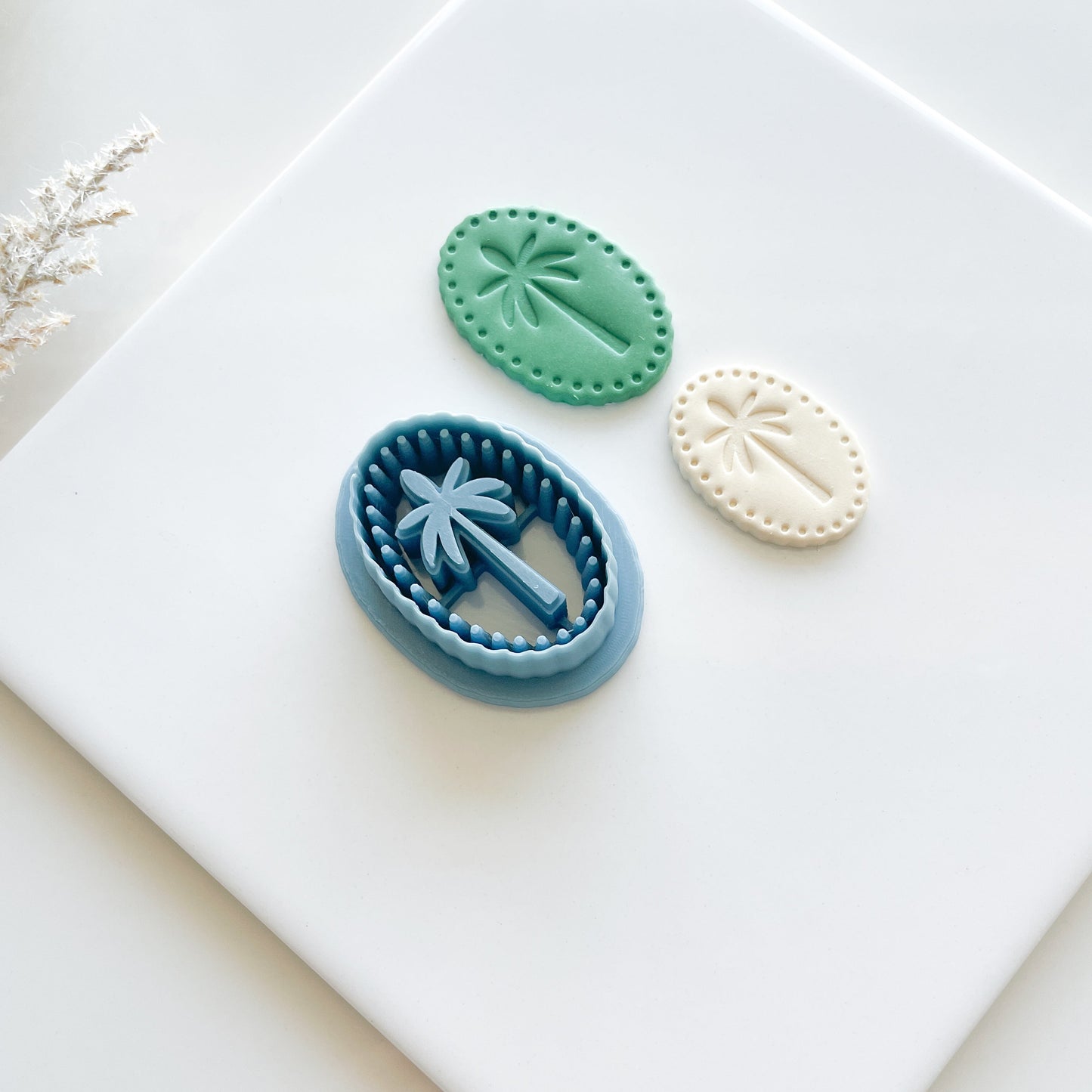 Palm Tree Clay Cutter
