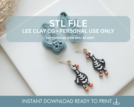 Skeleton Goose STL File