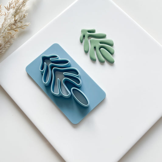Summer Leaf Dangle Clay Cutter