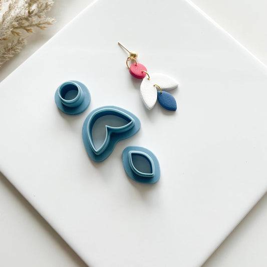 Trio Leaf Dangle No.1