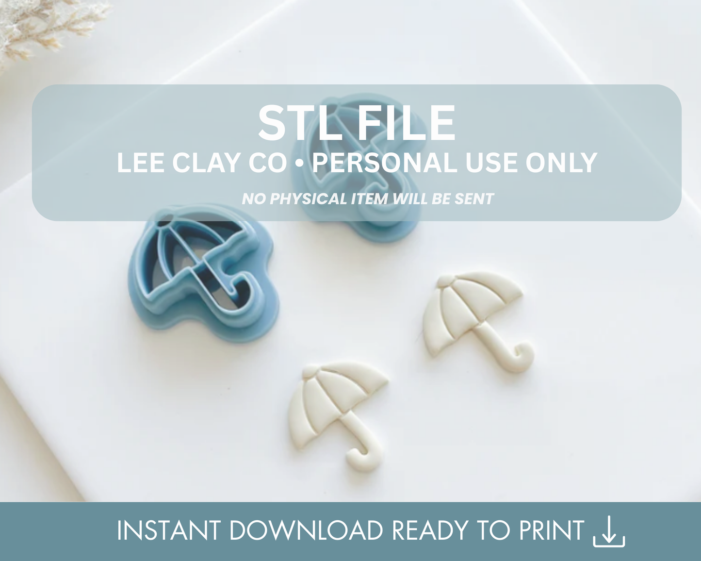 Umbrella STL File (3 sizes)