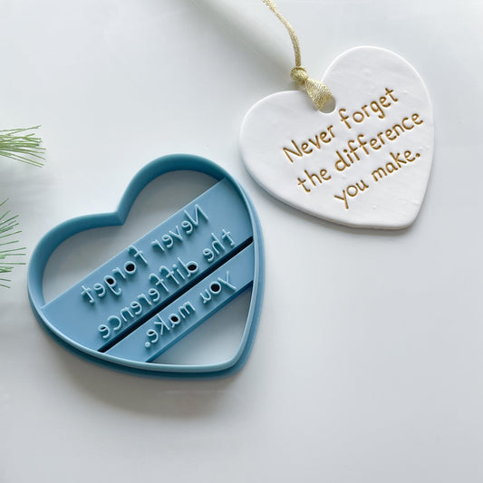 Heart Ornament Clay Cutter