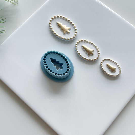 Christmas Tree Clay Cutter